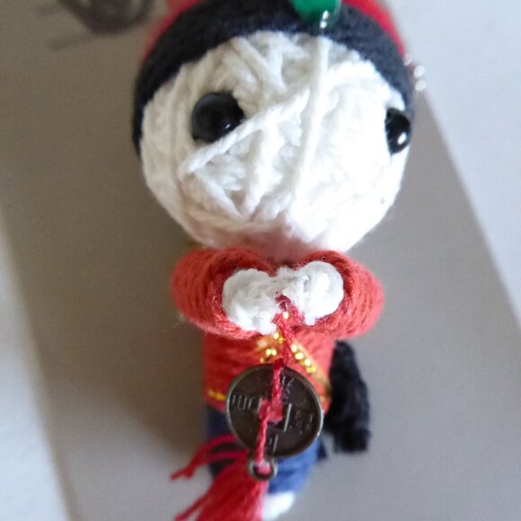 NWT 2009 JOHN HINDE WATCHOVER VOODOO DOLL LUCKY KEYCHAIN - Picture 14 of 14